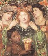 Dante Gabriel Rossetti The Bride (mk09) Spain oil painting artist